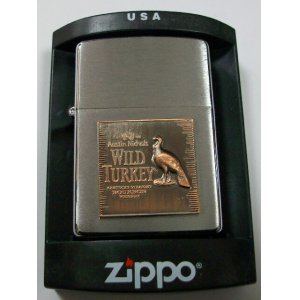 画像: ★ワイルド・ターキー！ ＷＩＬＤ ＴＵＲＫＥＹ ２００６年 キャンペーン メタルZIPPO！新品