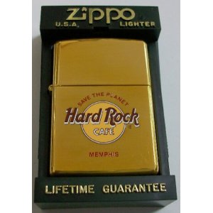 画像: ★HRC！MEMPHIS  メンフィス店 １９９８年１１月 Solid Brass ZIPPO！未使用品