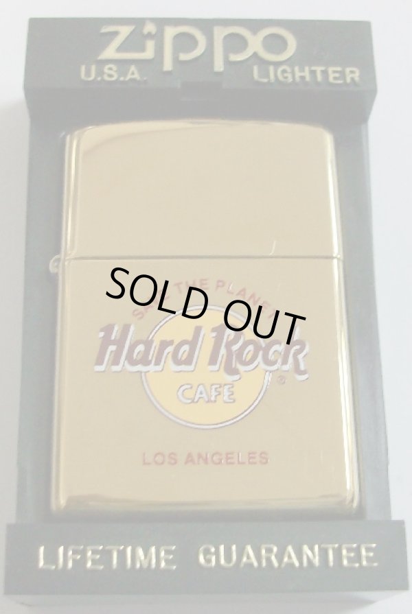 画像1: ★HRC！LOS ANGELES ロス・アンジェルス店 １９９８年 Solid Brass ZIPPO！新品