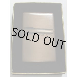 画像: ソリッドチタン！ＳＯＬＩＤ　ＴＩＴＡＮＩＵＭ　２００１　Ｐｒｏｔｏ Ｔｙｐｅ　ブラウンチタン　Ｚｉｐｐｏ！未使用品。 