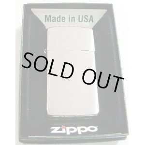 画像: スリム！＃１６００　Ｓｌｉｍ　Ｂｒｕｓｈｅｄ　Ｃｈｒｏｍｅ　ＺＩＰＰＯ！新品