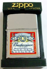 画像: ☆バドワイザー！２０００年 Budweiser Beer ラベル USA ZIPPO！新品