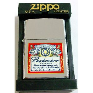 画像: ☆バドワイザー！２０００年 Budweiser Beer ラベル USA ZIPPO！新品