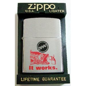 画像: ☆ZIPPO スピリッツ！オールドデザイン １９９８年５月 ＃２００ It works Zippo！新品