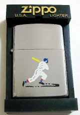 画像: ☆１９９８年５月 スポーツシリーズ 野球！復刻版 ベースボール ZIPPO！新品