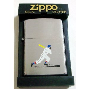 画像: ☆１９９８年５月 スポーツシリーズ 野球！復刻版 ベースボール ZIPPO！新品