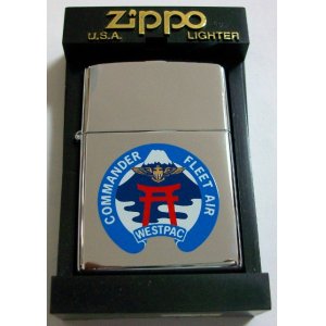 画像: ★米海軍 USS！COMMANDER FLEET AIR WESTPAC １９９８年 ZIPPO 新品