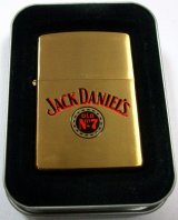 画像: ★JACK DANIEL'S！ジャック・ダニエル ２０００年 SOLID BRASS ZIPPO！新品