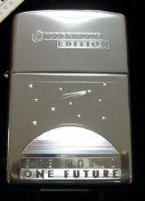 画像: ☆ ONE WORLD ONE FUTURE！２０００年ミレニアム記念限定 チタン加工  ZIPPO！新品