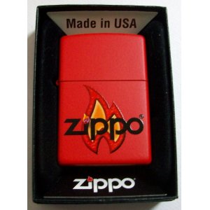 画像: 情熱の・・赤！炎のジッポー！２０１３年　ＵＳＡ　ＲＥＤ　ＺＩＰＰＯ！新品