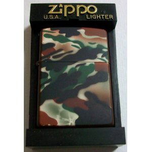 画像: ★ミリタリー系！カモフラージュ・カラー １９９９年１１月 ブラウン系 ＺＩＰＰＯ！新品