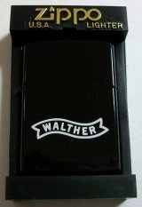 画像: ☆WALTHER！拳銃のワルサー ２０００年 ブラック ZIPPO！新品