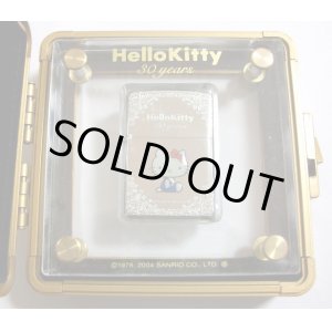 画像: ☆豪華限定！ハローキティ Hello Kitty 誕生３０周年記念 ２００４年 ZIPPO！新品