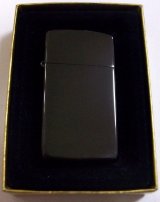 画像: ★ブラックホール！スリム まっ黒 Slim N８ブラックチタン加工 ２００５年 ZIPPO！新品