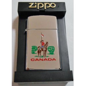 画像: ★カナダ・ジッポー！１９９４年４月（D） カナダ工場製 スリム ＳＬＩＭ ＺＩＰＰＯ！新品