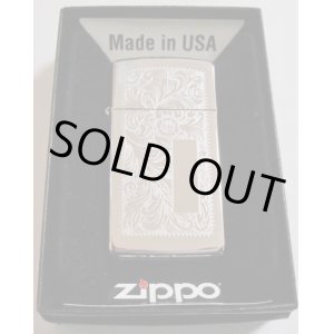 画像: ☆伝統の・・ベネチアン柄！スリム 両面デザイン ２０１１年 SLIM ZIPPO！新品