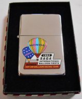 画像: HONDA HOT BALLOON RACING TEAM！１９９３年 記念 １９３７ ZIPPO！新品