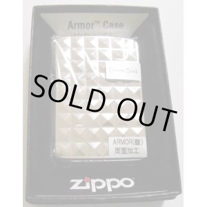 画像: ☆豪華！アーマー　Pyramid  両面深彫り　クローム・ブラック  ２０１３年 ＺＩＰＰＯ！新品