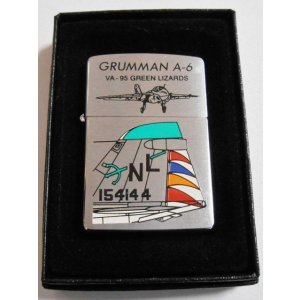 画像: 米軍！GRUMMAN　A-６　１９９３年 VA-９５ GREEN LIZARDS ZIPPO！新品