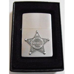 画像: ★SHERIFF！保安官 シェリフ・バッチ ２００１年 ＃２００ ZIPPO！新品