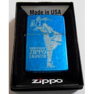 画像: ☆Windy！人気のウィンディ 米国ZIPPO社 ブルー  ２０１４年 ZIPPO！新品