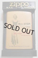 画像: ☆マリリン・モンロー！Marllyn monroe ２００２年 ゴールドパール  ZIPPO！新品