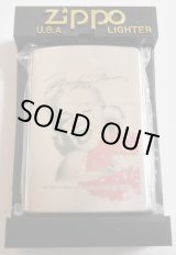 画像: ☆マリリン・モンロー！Marllyn monroe ２００２年 シルバー銀加工 ZIPPO！新品