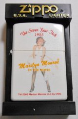 画像: ☆マリリン・モンロー！Marllyn monroe ２００２年 ホワイトパール  ZIPPO！新品