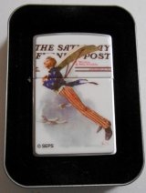 画像: ☆ノーマン・ロックウエル！THE SATUDAY EVENING POST表紙 ２００２年 ZIPPO！新品A