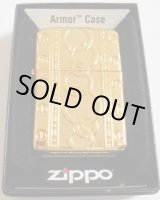 画像: ☆深め合う絆！豪華 イエローゴールド 両面深彫り ２００６年 Armor ZIPPO！新品