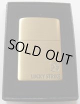 画像: ☆LUCKY STRIKE！ラッキー・ストライク　サイドロゴ＆インディアン柄 ２００４年８月 ZIPPO！新品