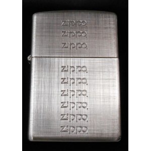 画像: ☆お洒落・・デザイン！１９９９年８月（H）ZIPPOロゴｘ９個 銀加工 ZIPPO！未使用品A