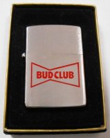 画像: ☆ BUD CLUB！バドワイザー・ビール １９９１年１０月  VINTAGE ＃２００ USA ZIPPO！未使用品 