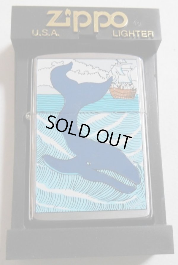 画像1: ☆くじら！Ｗｈａｌｅ　２０００年 クジラ・デザイン ＃２００  ＺＩＰＰＯ！新品A