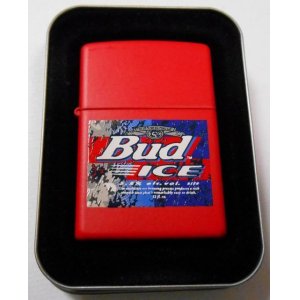 画像: ☆バドワイザー！１９９９年８月 Budweiser Bud ICE！RED USA ZIPPO！未使用品