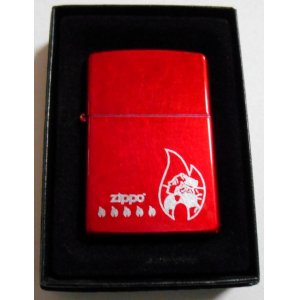 画像: ☆Windy！ウィンディ 色鮮やかな・・Candy Apple Red ２００６年 Zippo！新品B