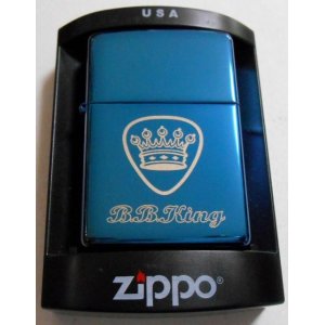 画像: ☆B.B.KING！ブルース界の巨匠 B.B.キング ブルー ２００８年 USA ZIPPO！新品