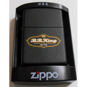 画像: ☆B.B.キング！B.B.KING BLUES CLUB NewYork ２００６年 Black Zippo！新品