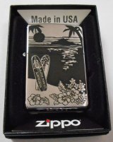 画像: ☆ハワイアン・デザイン！Direct Etching ＃２００ ２０１４年 ZIPPO！新品A