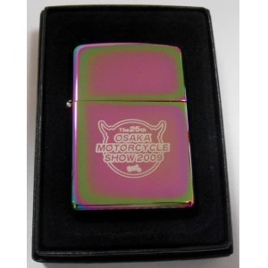 画像: 第２５回 大阪モーターサイクル・ショー ２００９！虹色スペクトラム 限定２５個 ZIPPO！新品