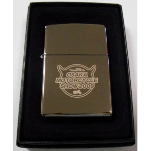 画像: 第２５回 大阪モーターサイクル・ショー ２００９！ブラックアイス 限定２５個 ZIPPO！新品