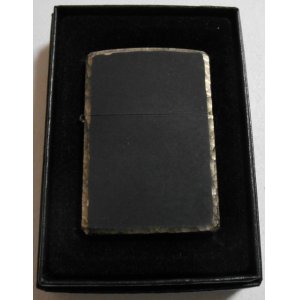 画像: ★黒 ゴムラバー！BLACK RUBBER！シルバープレート ２００７年 ZIPPO！新品
