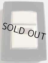 画像: ☆ウルトラライト！１９９５年９月  お洒落な・・両面アイボリー！ZIPPO 未使用品