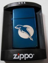 画像: ☆イルカ！スリム ＤＯＬＰＨＩＮ サファイアブルー ２００３年　SLIM ＺＩＰＰＯ！新品C