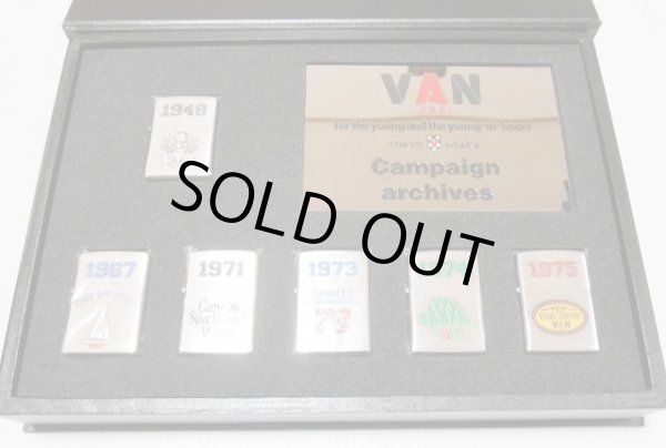 画像1: ☆豪華６個組！VAN JACKET ２０１４年 Campaign archives 限定１００セット ZIPPO！新品