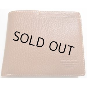 画像: ☆ジッポー 革製！二つ折り財布　ブラウン・レザー　ウォレット！新品
