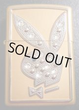 画像: ☆豪華！世界限定 PLAYBOY 輝く・・スワロフスキー ☆ハニーゴールド ２００６年 ZIPPO！新品
