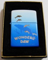 画像: ☆ＷＯＮＤＥＲ！D&W イルカ＆くじら オーシャンブルー ２００４年３月 ＺＩＰＰＯ！新品A