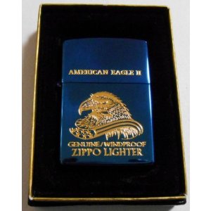 画像: ☆１９９６年８月 アメリカン・イーグル II AMERICAN EAGLE II ブルーチタン ZIPPO！新品