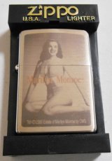 画像: ☆マリリン・モンロー！Marllyn monroe ２０００年 銀加工 ZIPPO！新品B